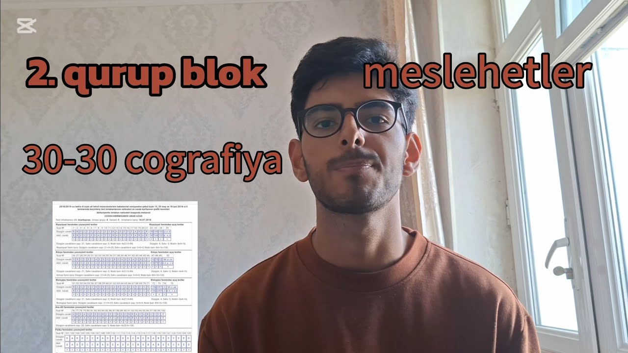 2-ci qrup blok imtahan məsləhətləri | riyaziyyat, coğrafiya, tarixi necə öyrənək?📚💯
