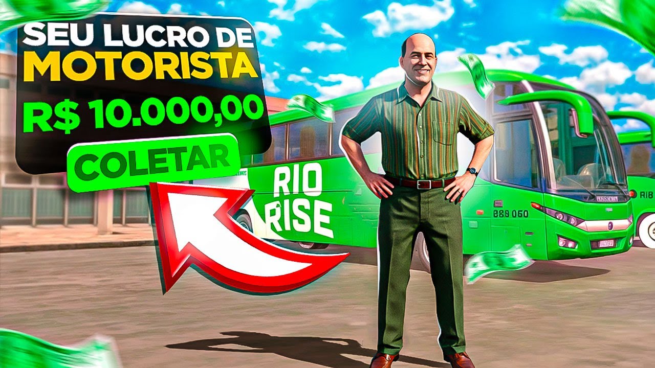 COMO GANHAR DINHEIRO NO MOTORISTA DE ONIBUS RIO RISE
