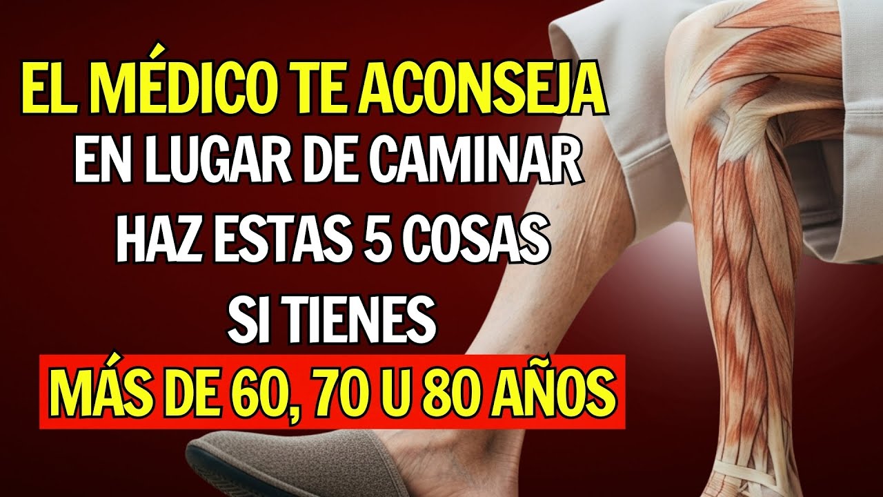 PERSONAS MAYORES CON PIERNAS DÉBILES: 5 HÁBITOS DIARIOS PARA VIVIR FUERTES COMO A LOS 40
