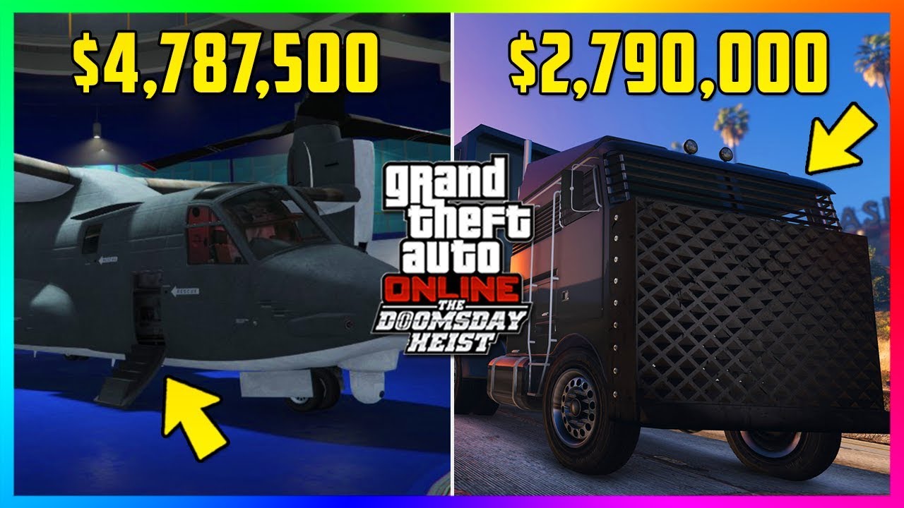Дополнение «Ограбление «Судный день» для GTA Online — Мститель против Мобильного оперативного цен...