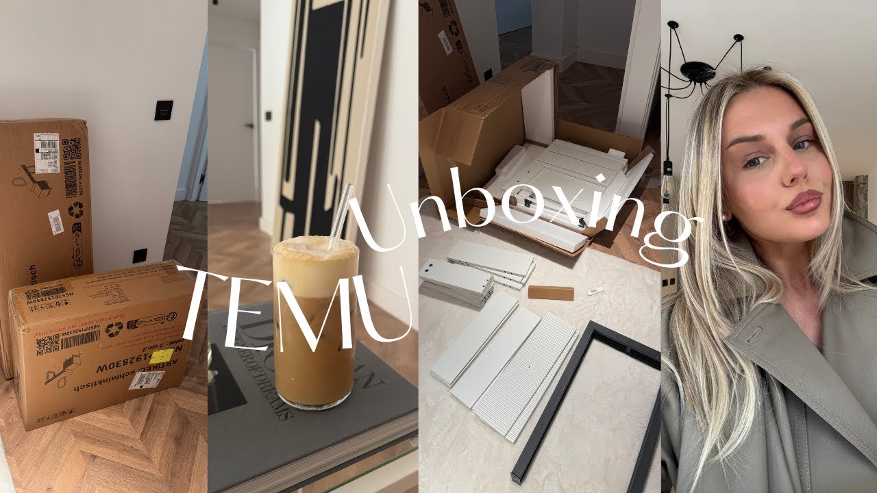 Temu Unboxing/Haul | Noviteti za Stan/Kuhinju + Sto za Sminkanje