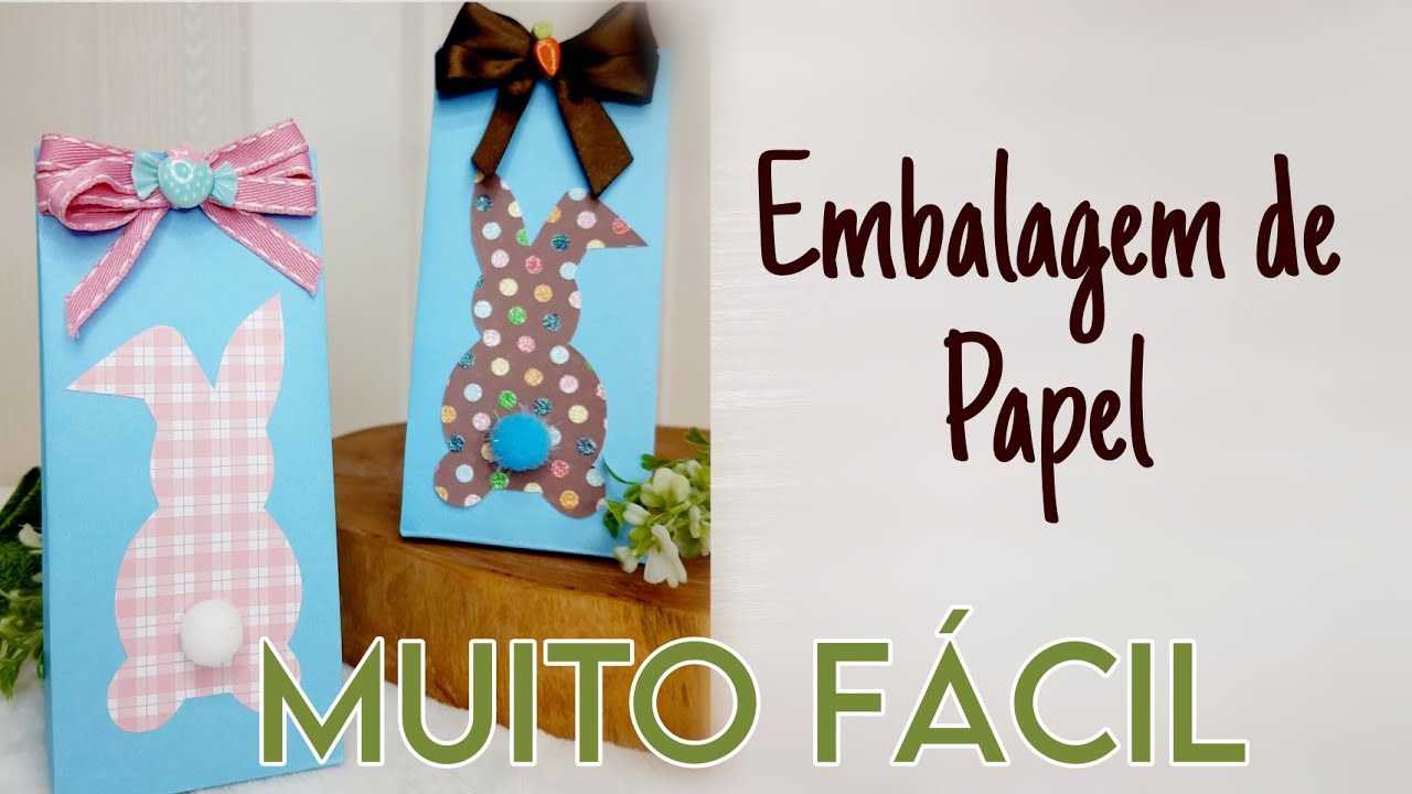 LEMBRANCINHA DE PÁSCOA - PORTA CHOCOLATES