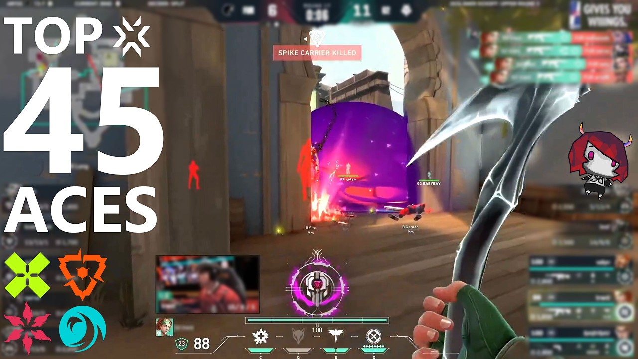 45 Aces From VCT Kickoff 2026: Week 1-2