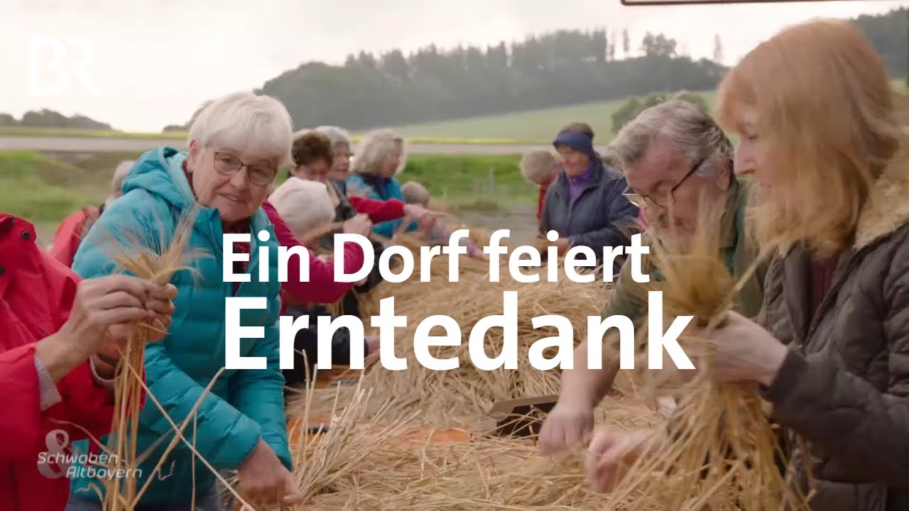 Alte Tradition zu Erntedank: Große Erntekrone in Bad Abbach | Schwaben & Altbayern | BR