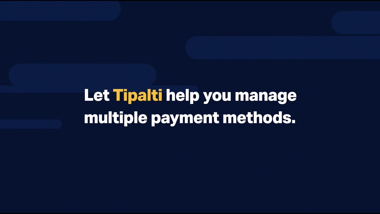 Easily Manage Multiple Payment Methods