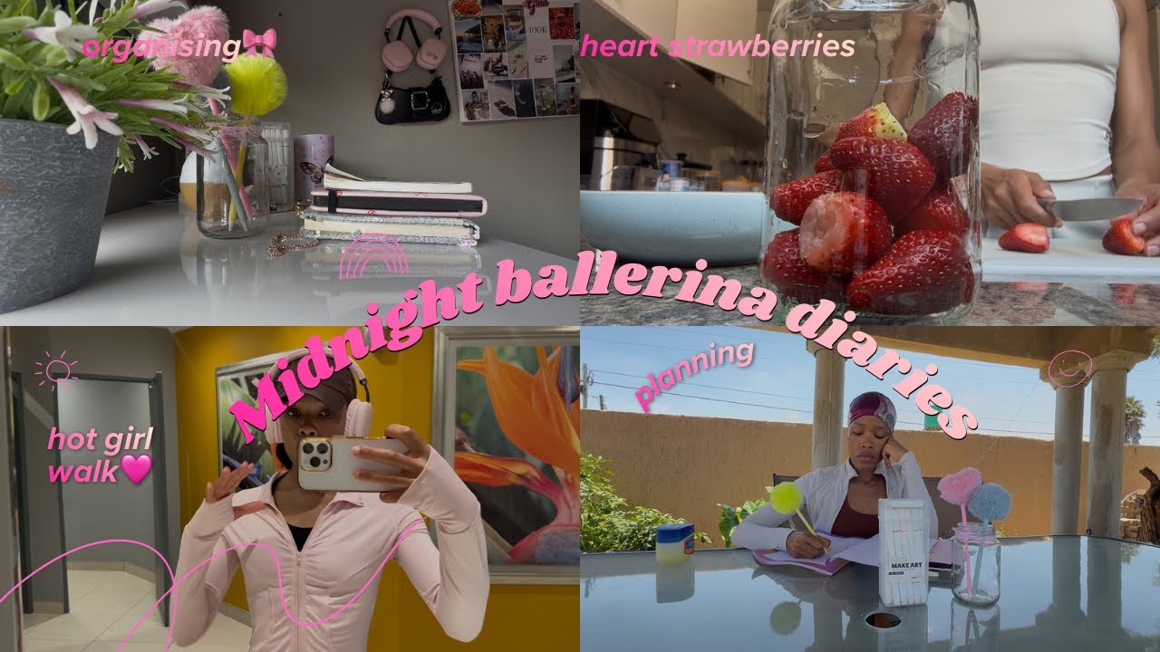 ✨ Soft Girl Day in My Life: Hot Girl Walks,Planning, Pilates & Cosy vibes💕🍓