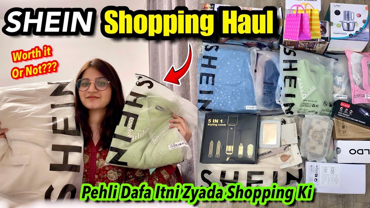 My SHEIN Shopping Haul 🛍️| Worth It Or Not? 🤔| Alyna Vlogs
