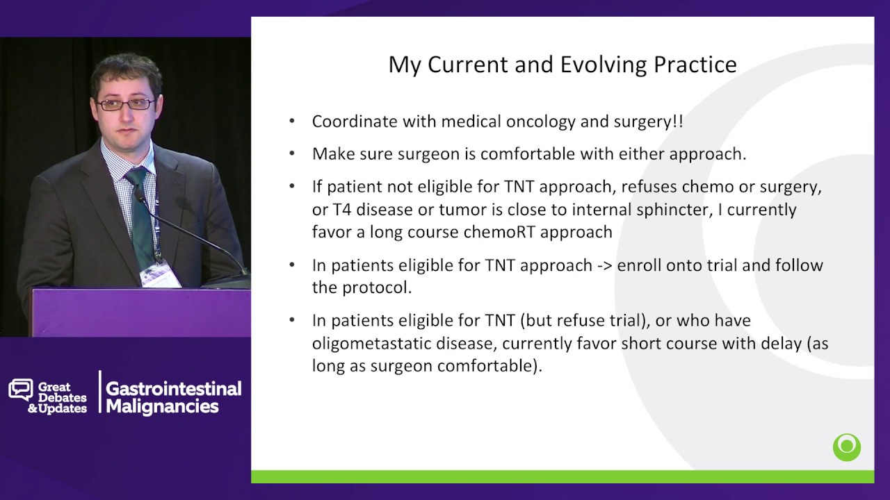 Rectal Cancer: Optimal Dose Fractionation Schedule of Radiation Therapy