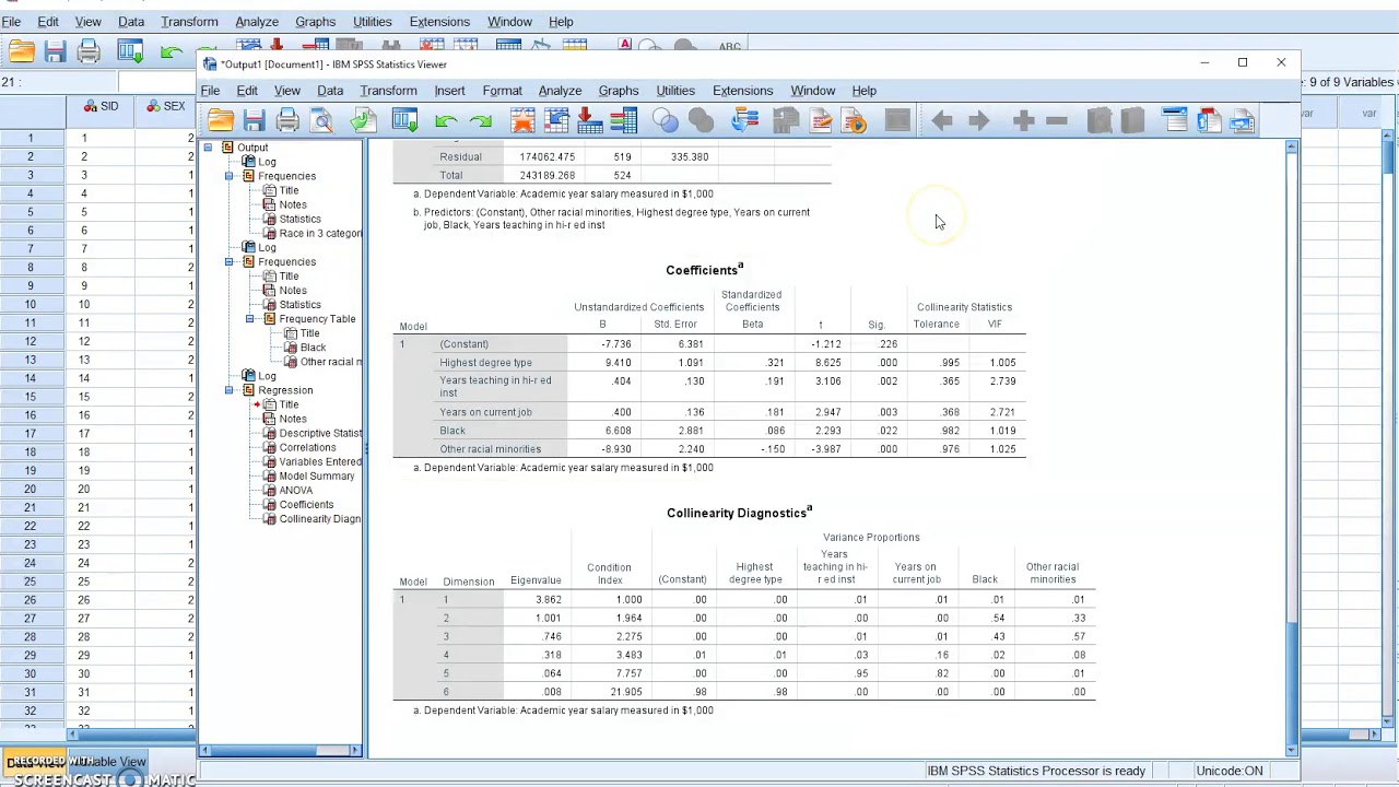 Dummy coding variables in multiple regression