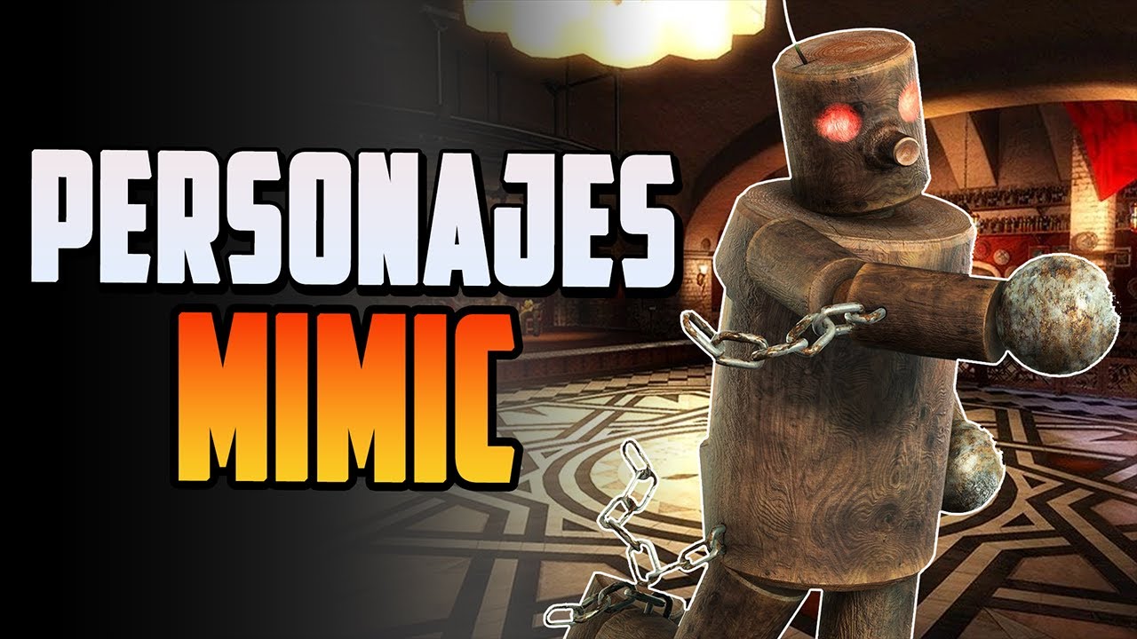 Estos son los personajes IMITADORES