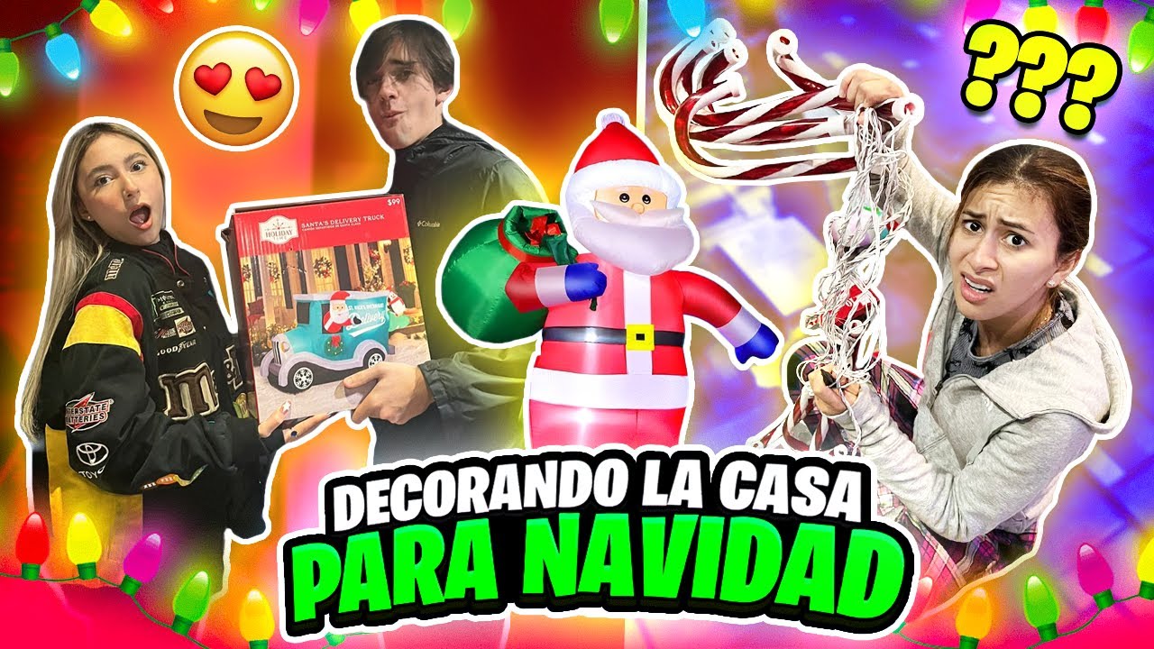 DECORANDO LA CASA DE NAVIDAD 🎅 | Hermanas JM