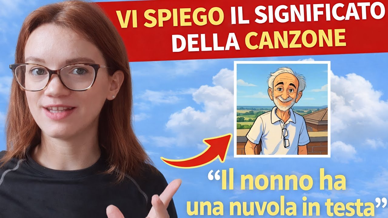 Il nonno ha una nuvola in testa: il vero significato della canzone ❤💭