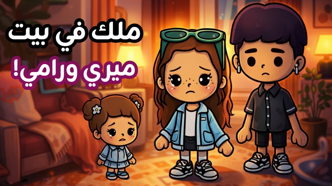 ملك في بيت ميري ورامي الحرامي 😱 | العائلة العراقية توكا بوكا 