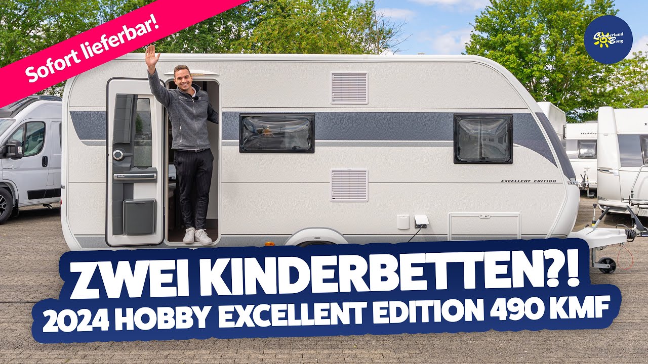 NEU: 2024 Hobby Excellent Edition 490 KMF 😍 | Caravan | Test & Kaufberatung - Camperland Bong