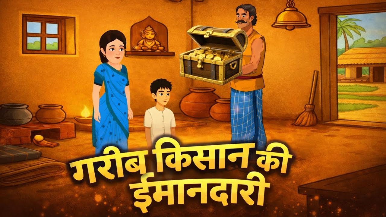Garib kissan ki imandari #viral #cartoon #funny #inspiration #motivation 