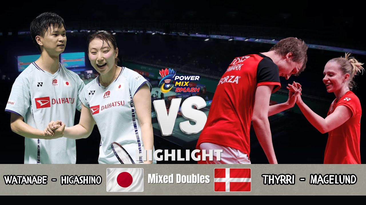 Unstoppable Rally! Watanabe_Higashino (JPN) vs. Thyrri_Magelund (DEN) | Denmark Open 2025 Badminton