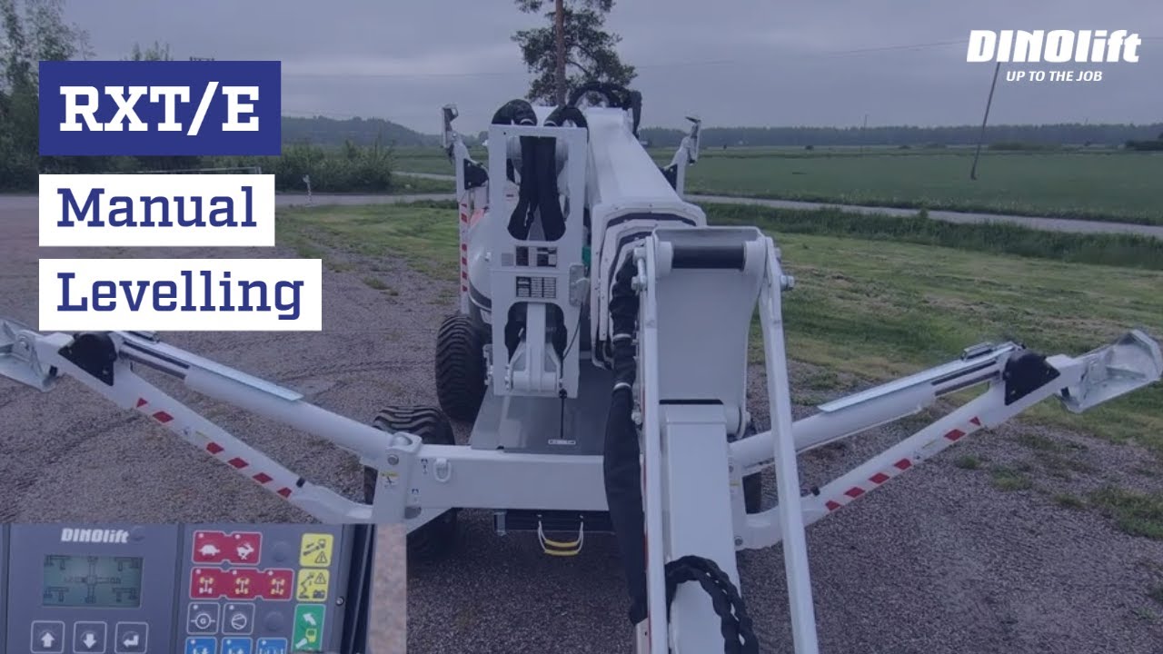DINO RXT/E Series: Manual Levelling