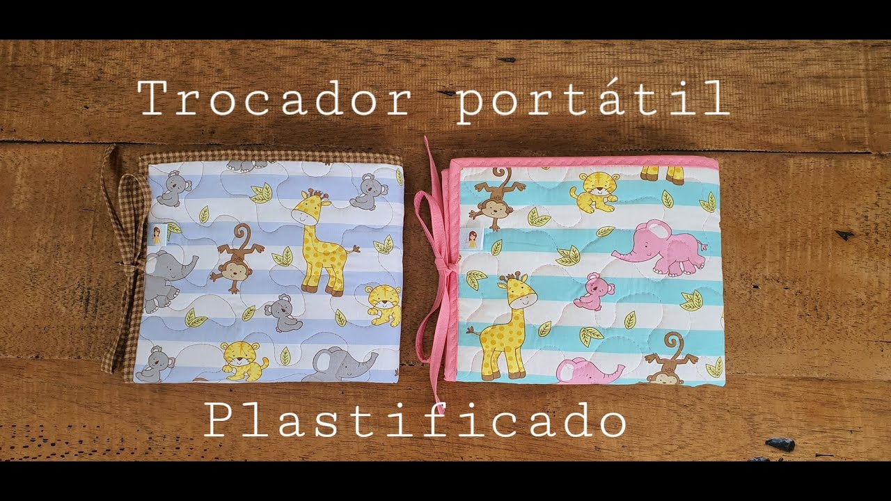 Trocador de bebê portátil, rápido e fácil de fazer 🥰