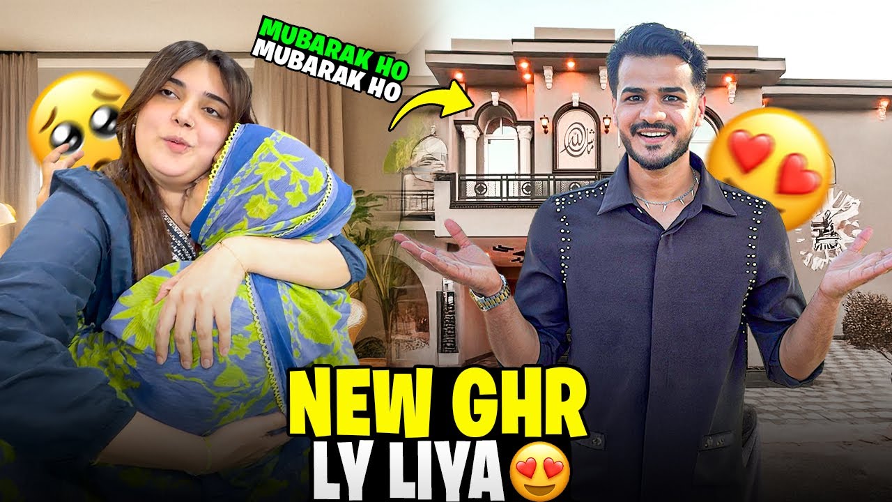 Appa Ny Apna New Ghr Ly Liya😍 || Her First Own House 🏠