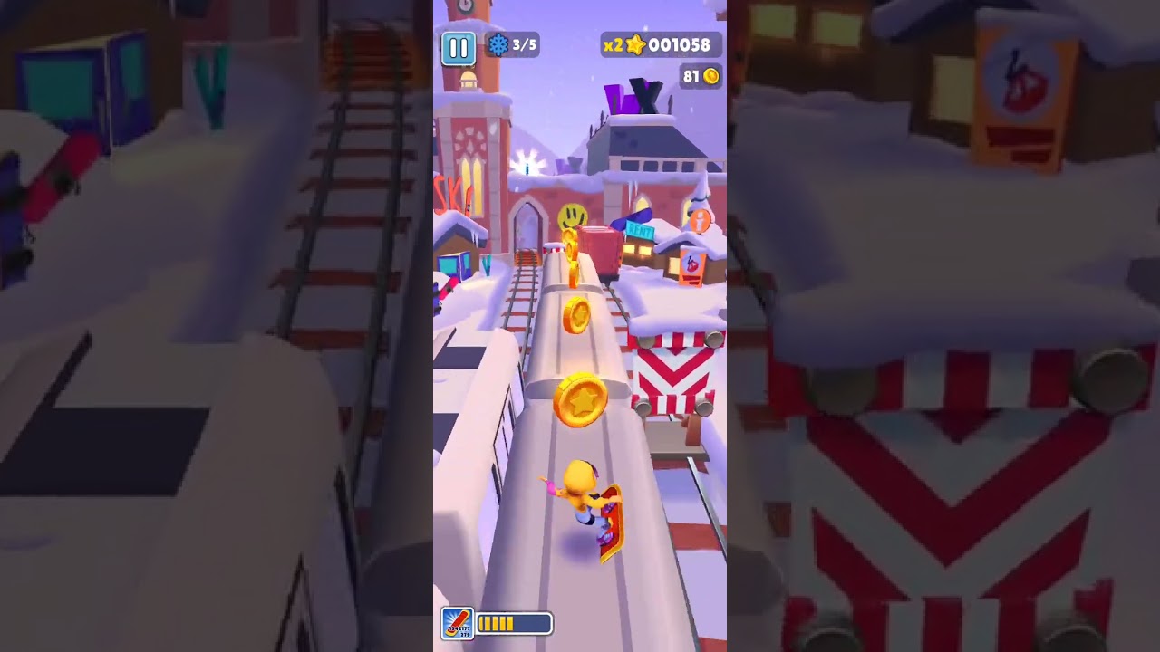 🔥 Subway Surfers Gameplay | Non-Stop Running & High Score Challenge 🔥 #subwaysurfers