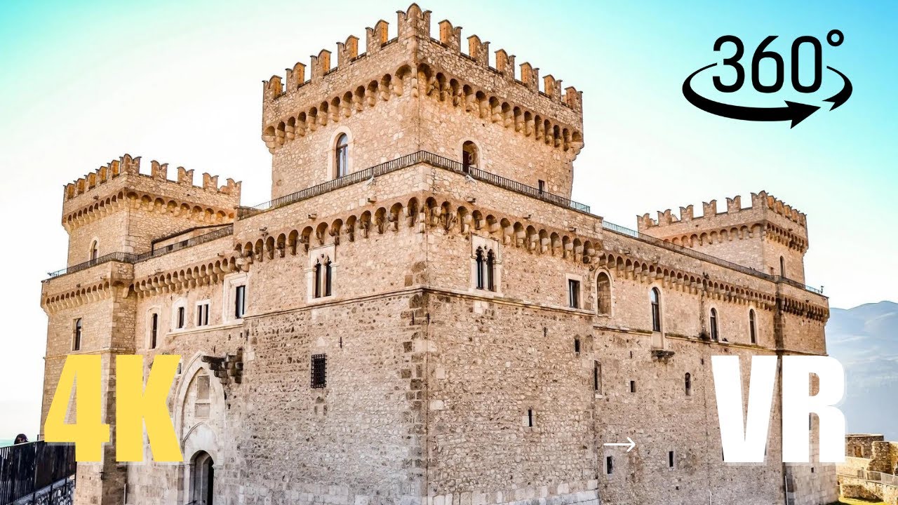 Castello Piccolomini - ITALY IN VR 360° - 4K Immersive Walking Tour