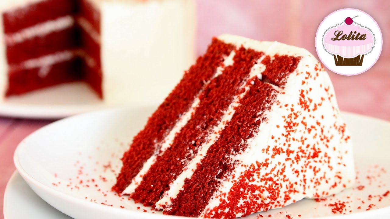 Receta de tarta red velvet layer cake | Tarta de chocolate | Pastel red velvet