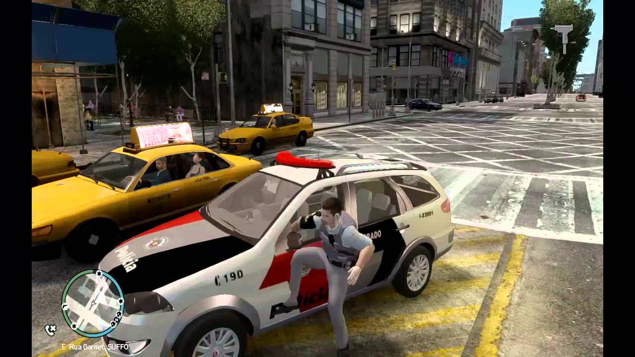 GTA IV - PMESP : Palio Weekend em patrulhamento