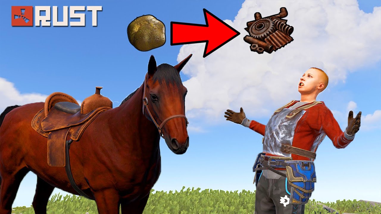 UNA GRANJA DE CHATARRA!! 🐴🤑 | RUST: HARDLAND #4