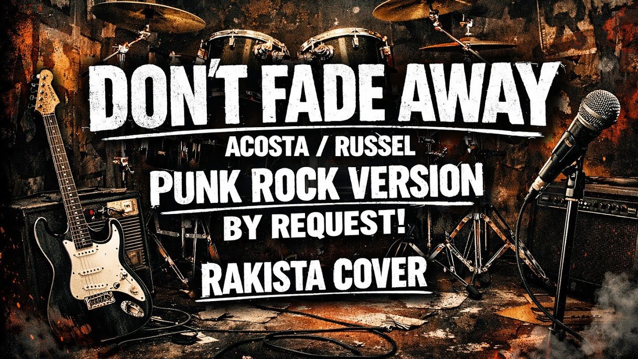 DON'T FADE AWAY - Rock Version