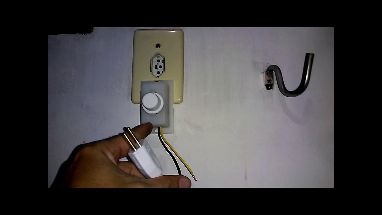 Como instalar controlador de velocidade do Ventilador Ventura e Delta Premium. Dimmer