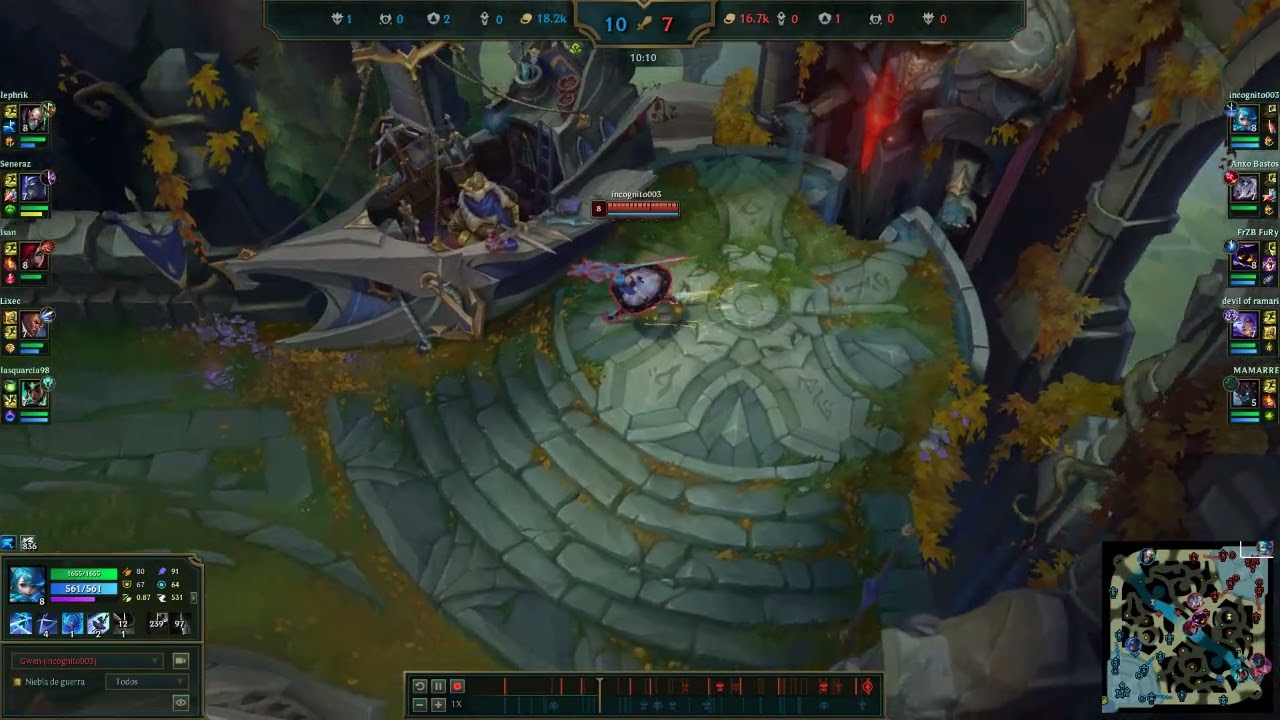 Gwen vs Singed  Top | RANKED BRONCE IV | 10/03/26