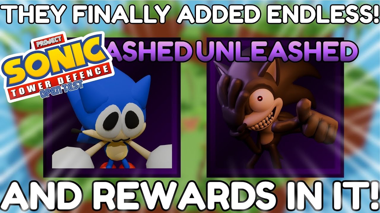 SONIC TD FINALLY GOT A HUGE UPDATE! (PSTD) (ROBLOX)