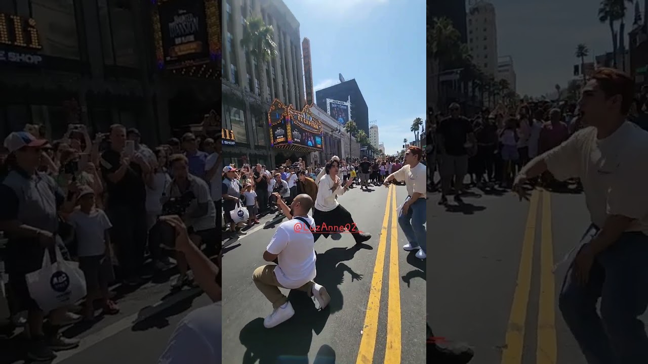 Bazinga by SB19 Busking @ LA Hollywood Blvd.. @officialSB19 #sb19