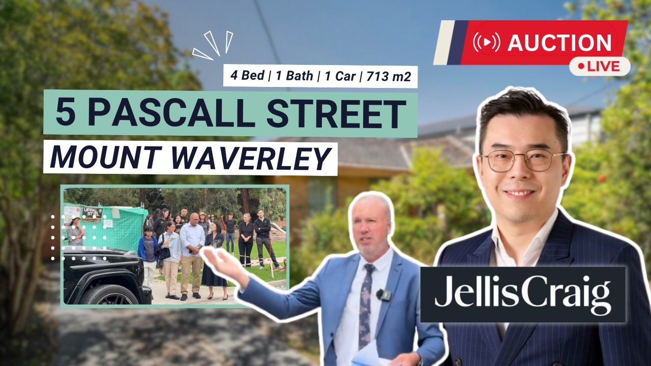 Live Auction @ 5 Pascall Street, Mount Waverley