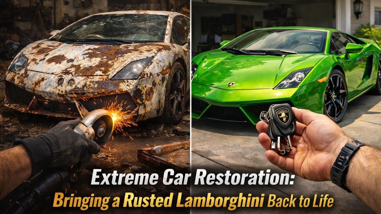 I Restored a Completely Rusted Lamborghini | Full POV Documentary