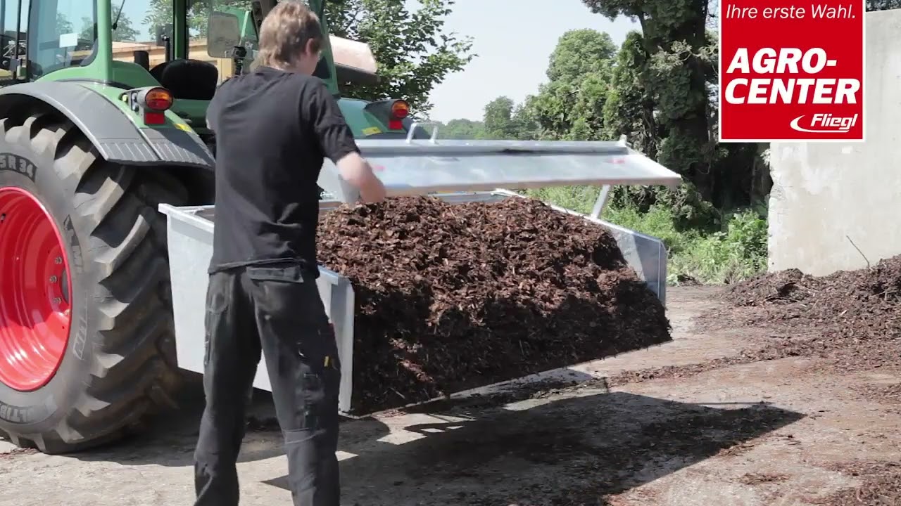 Fliegl Heckschaufel, Heckcontainer