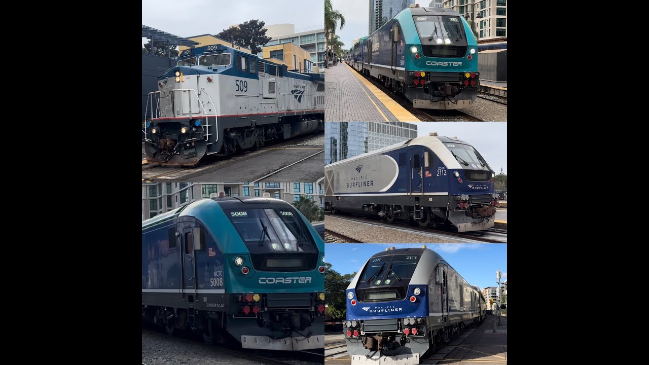 11-14,21-2025 Railfanning San Diego with Amtrak 509 and bonus shot