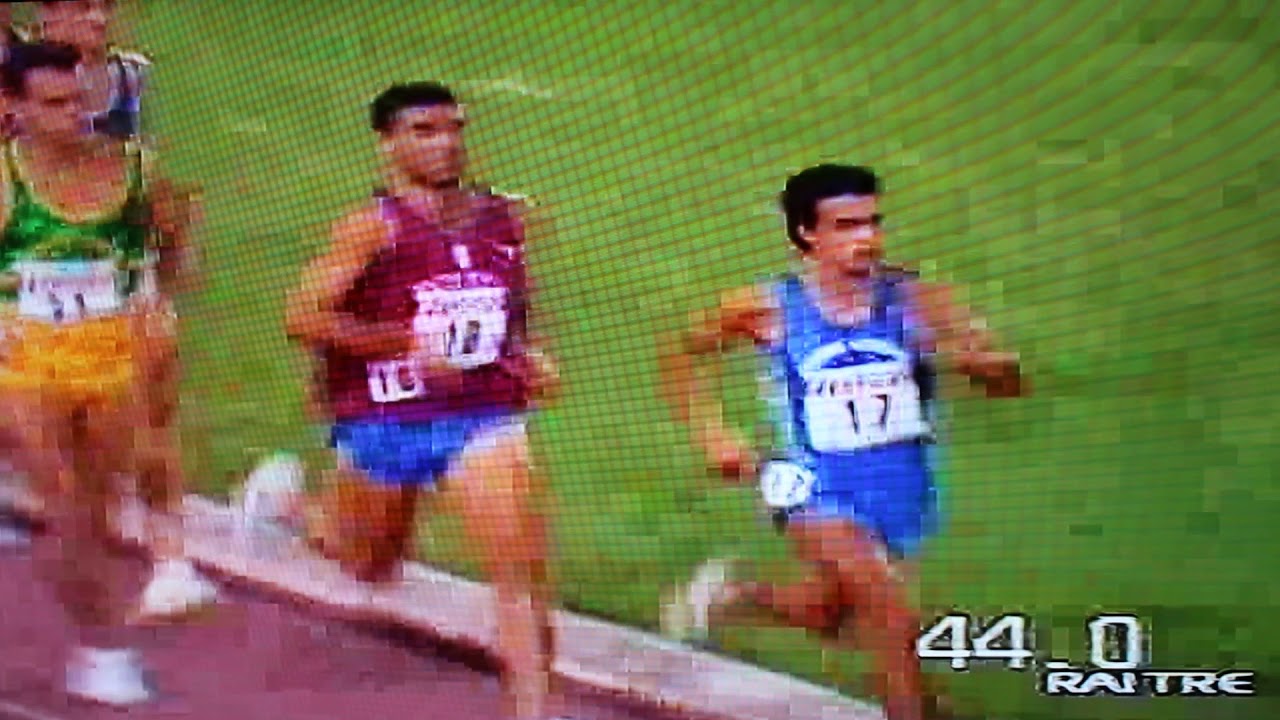 Giuseppe D'Urso Campione Italiano Assoluto 800 metri 1993 Bologna