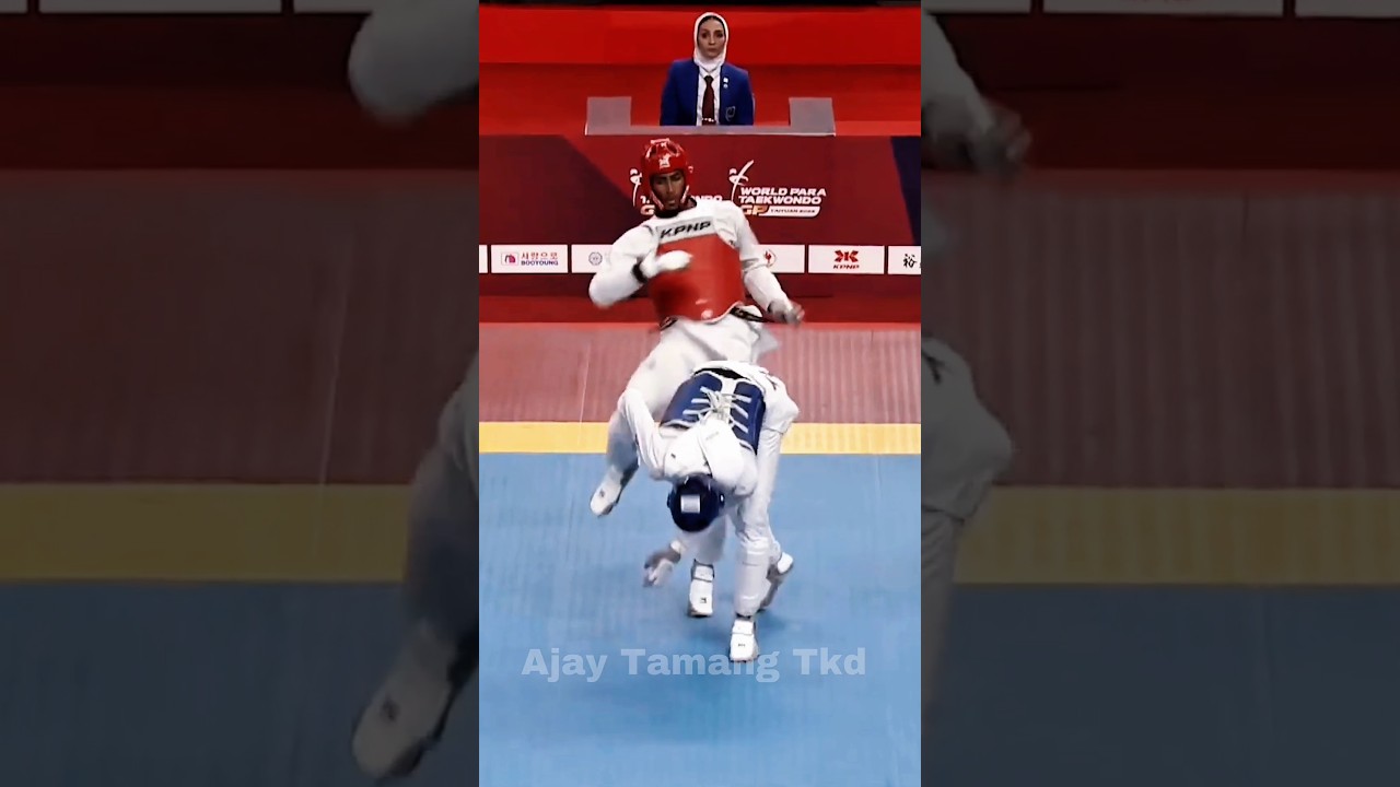 Cj Nickolas' Amazing Kicking Skills #taekwondo #fight #ajaytamangtkd #shorts