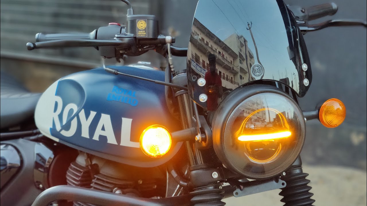 Royal Enfield Hunter 350 modified |Hunter modification @BulletTower