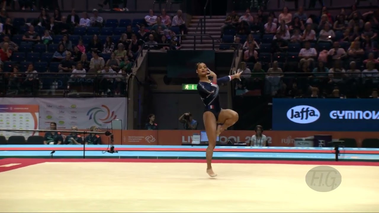 BOYER Marine (FRA) - 2022 Artistic Worlds, Liverpool (GBR) - Qualifications Floor Exercise