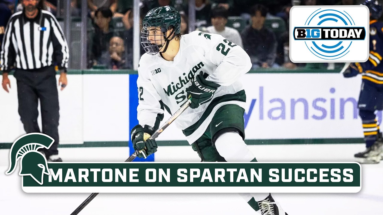 Michigan State Forward Porter Martone: Hockey Doubleheader, Career Focus, and NHL Aspirations