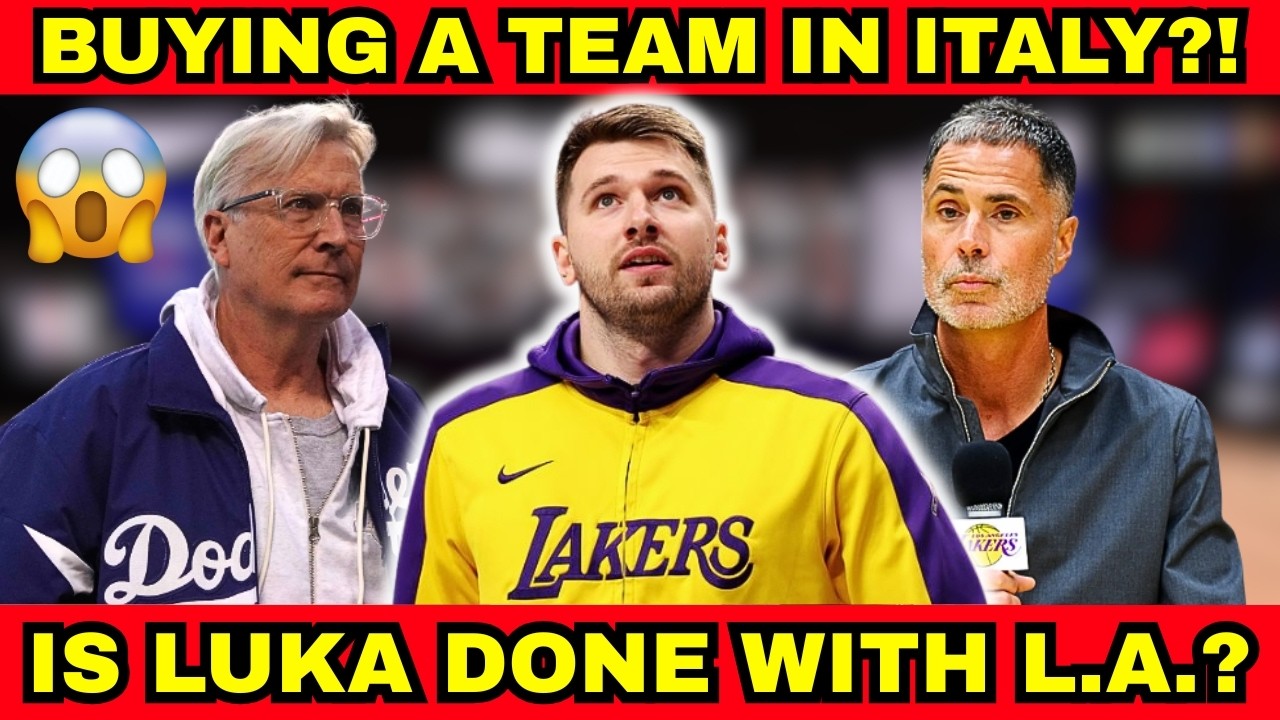 🔥 Is Luka Dončić Buying a Team in Italy… and Leaving the Lakers Behind?
