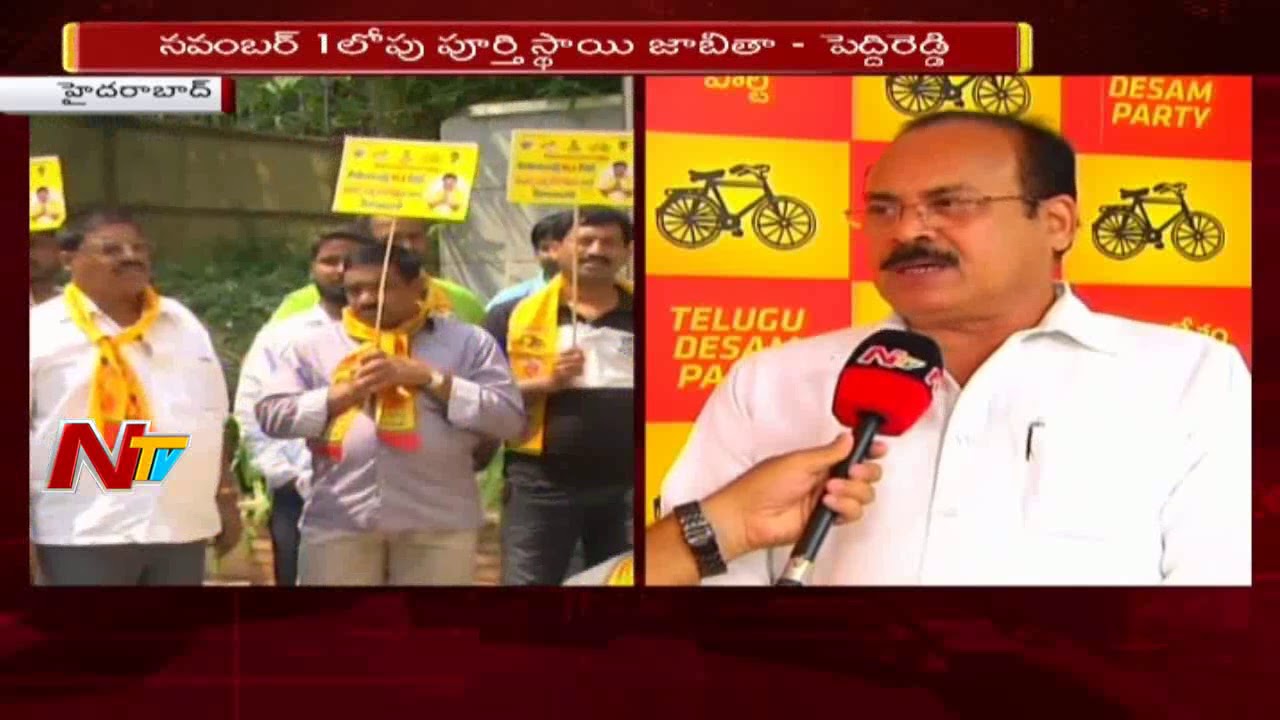 TDP Leader Peddireddy Speaks about Mahakutami Seat Sharing Issue | Face to Face | NTV