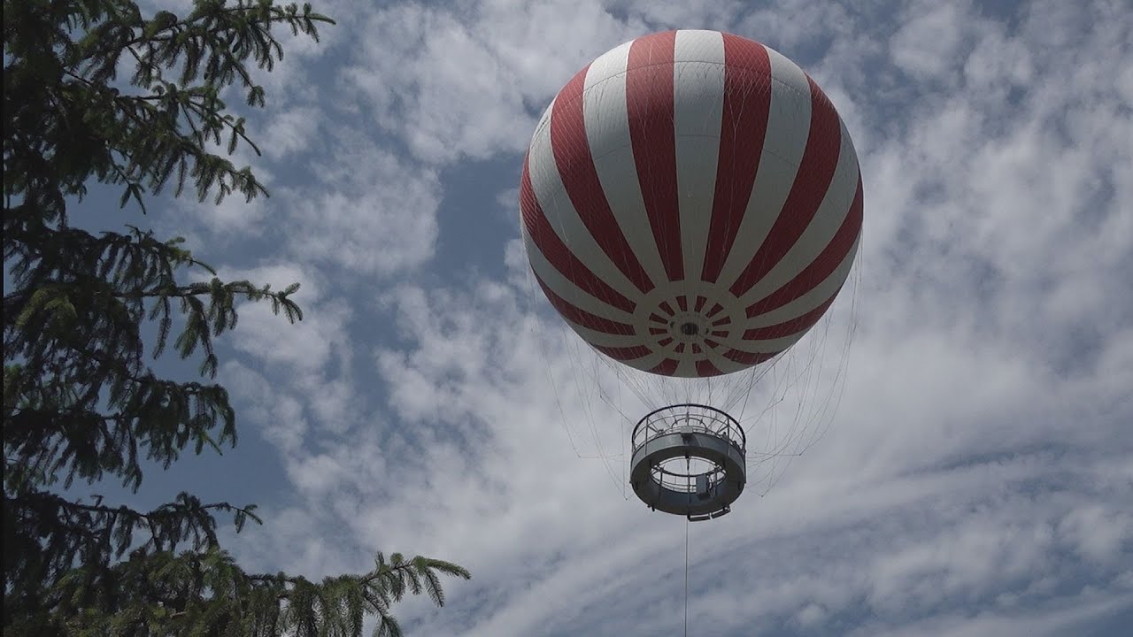 KILÁTÁS A VÁROSLIGETI HŐLÉGBALLONBÓL