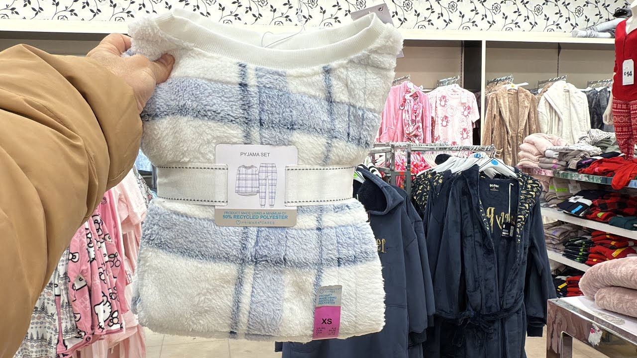 Primark Women's Winter Pyjamas new collection | November 2024