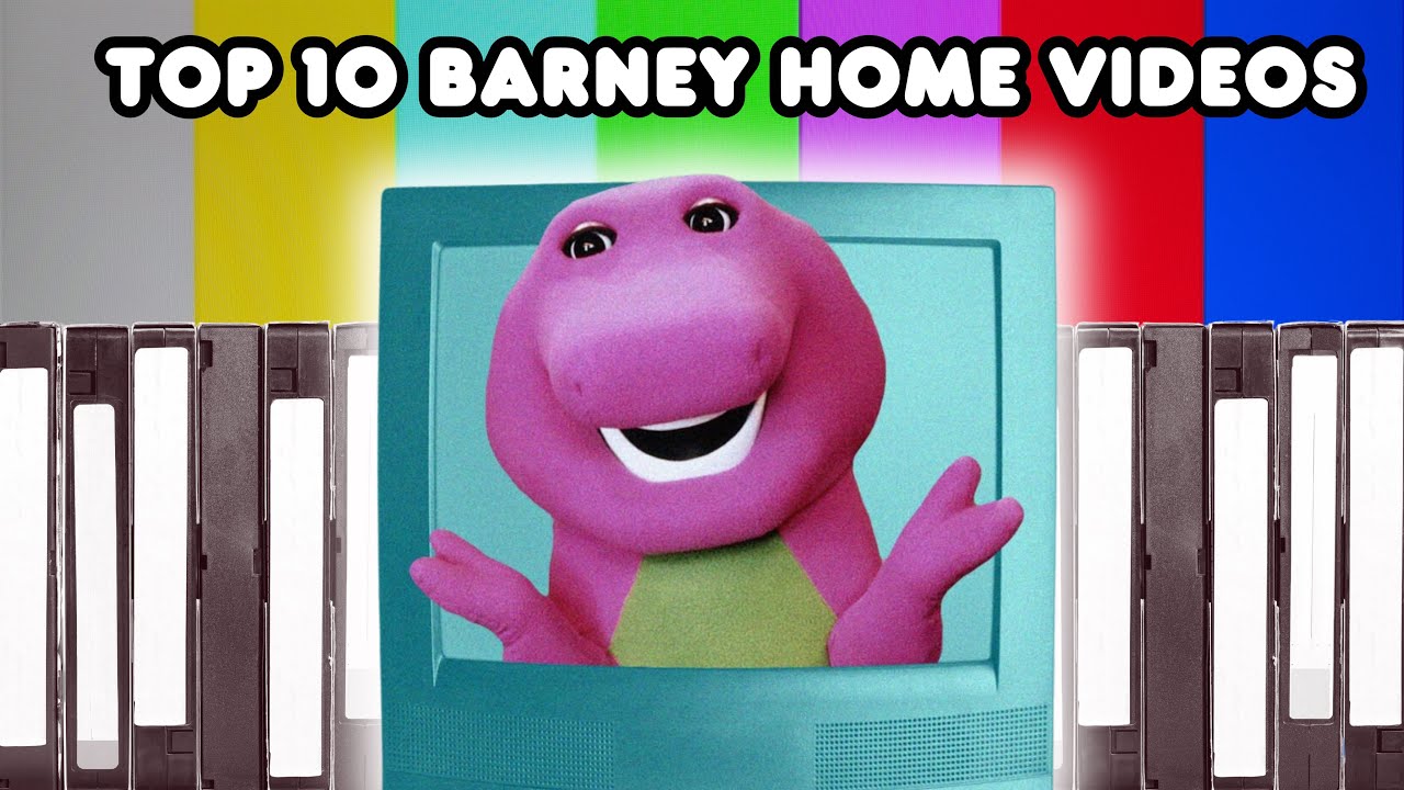 Top 10 Barney Home Videos | Ranking Series | Tee-Riffic Tributes