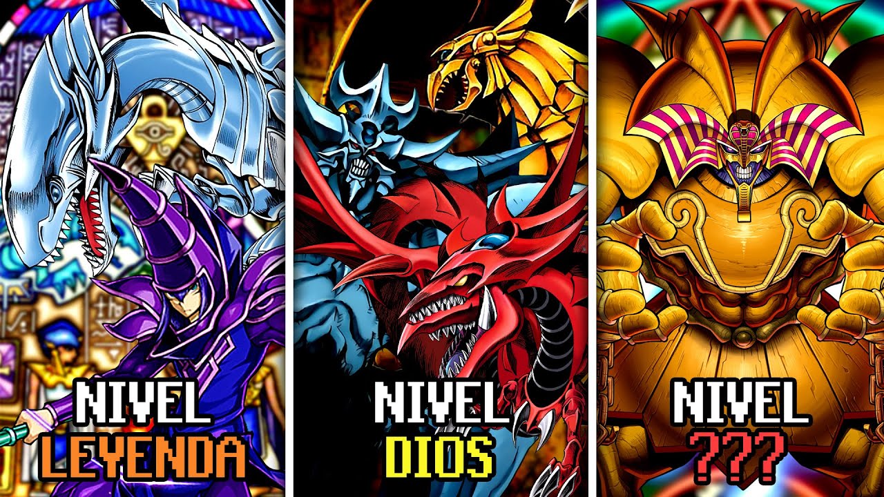 ¿CUÁLES SON LOS MONSTRUOS MÁS PODEROSOS DEL ANIME DE YU-GI-OH! DM?