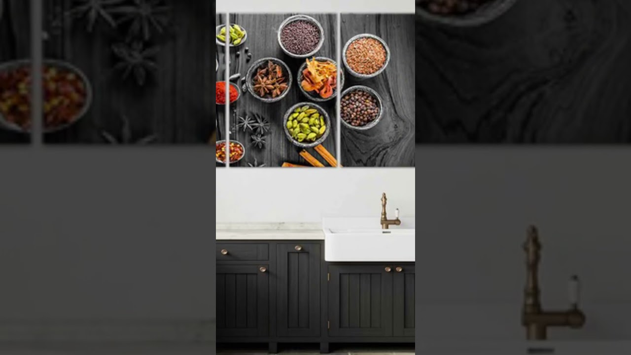 Kitchen Canvas Wall Art - Stunning Canvas Prints #interiordesign #canvaswallart