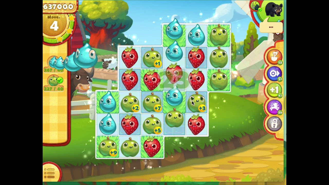 Farm Heroes Saga new log in level 316 no boosters